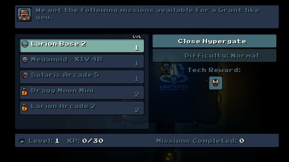 Capture de Space Grunts: Chrono Shard