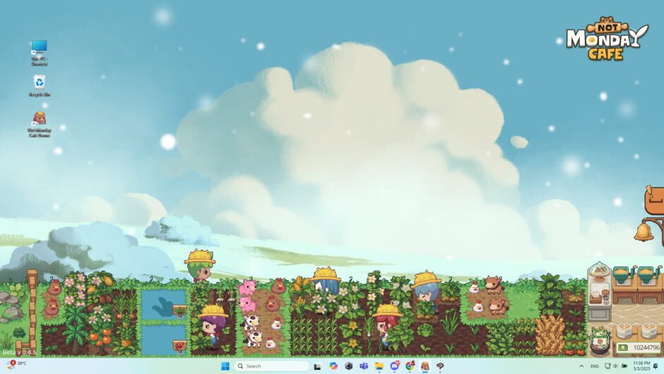 Capture de Not Monday Cafe