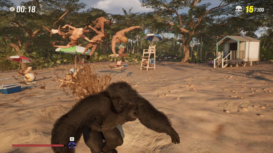 Capture de Gorilla Vs 100 Men
