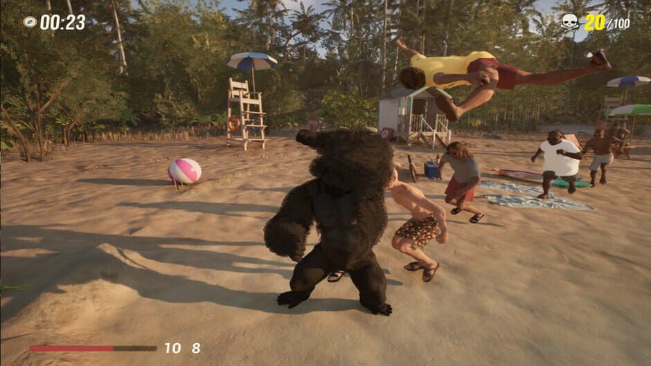 Capture de Gorilla Vs 100 Men