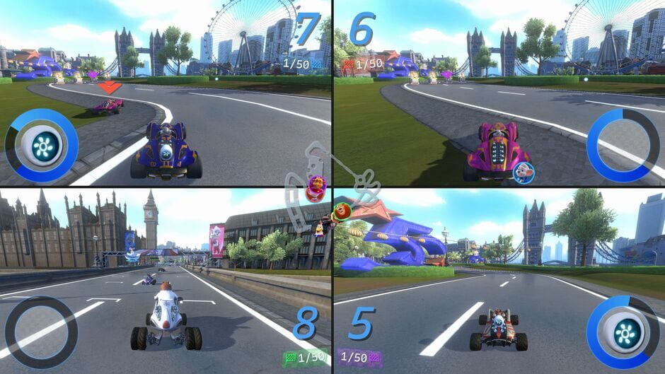 Capture d’Ed & Edda: Grand Prix – Racing Champions