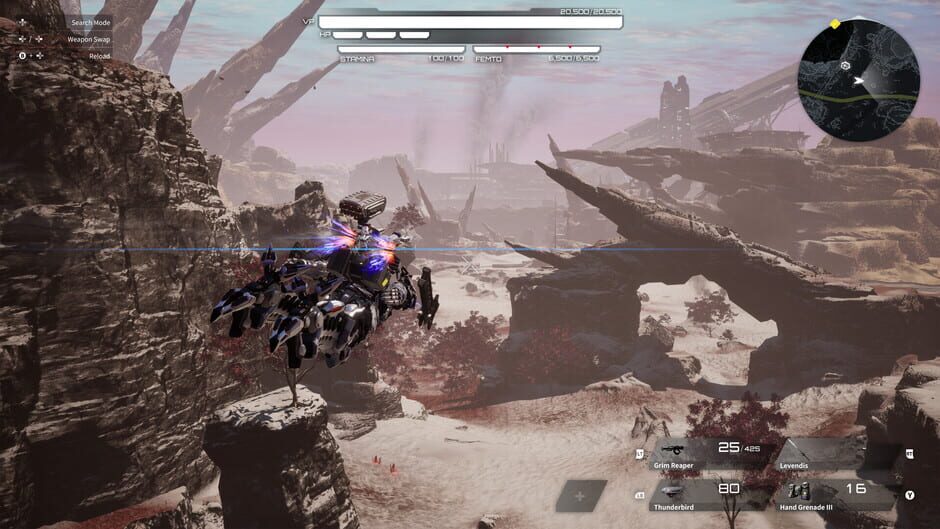 Capture de Daemon x Machina: Titanic Scion