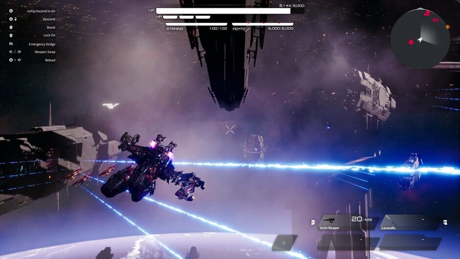Capture de Daemon x Machina: Titanic Scion