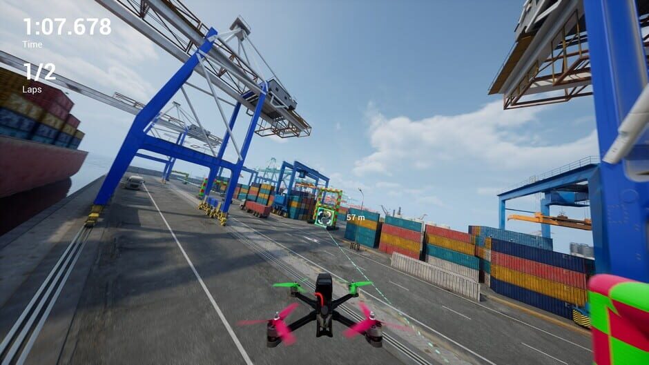 Capture d’Acrodrift: FPV Drone Simulator