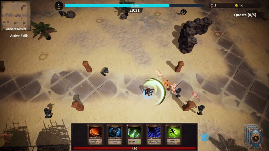 Capture de Deck of Destiny: Battleforge