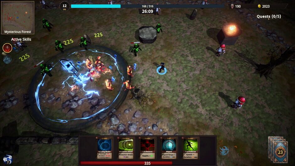 Capture de Deck of Destiny: Battleforge