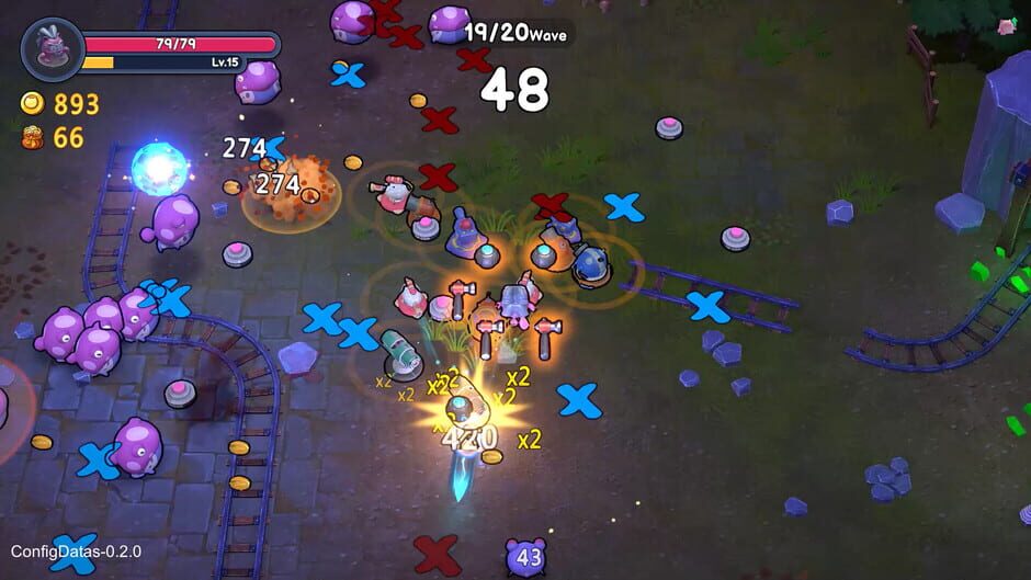 Capture de Supercat Survivors: Meow or Die