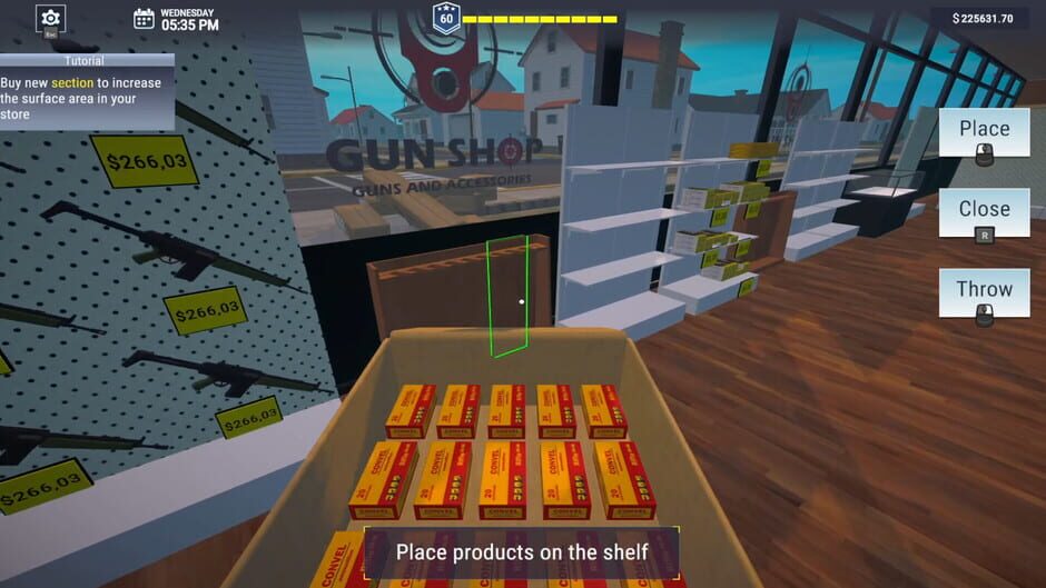 Capture de Gun Center Simulator