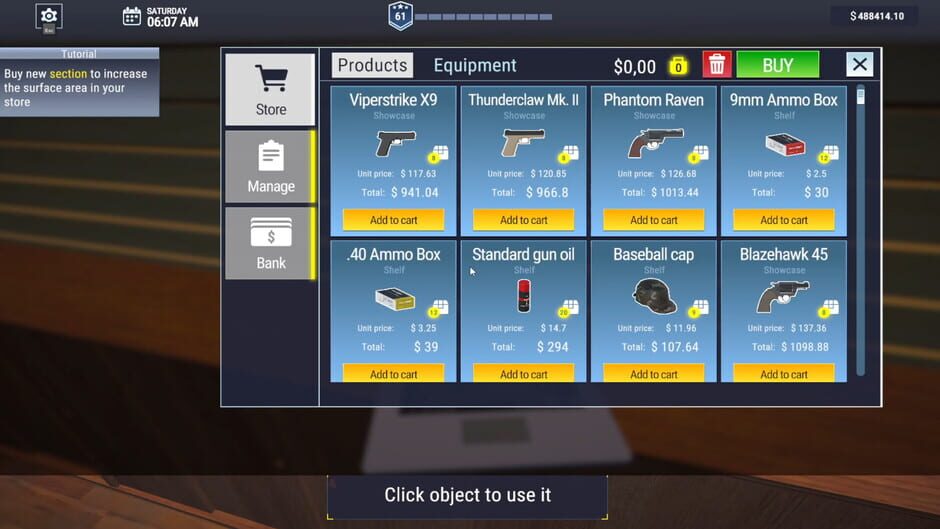 Capture de Gun Center Simulator