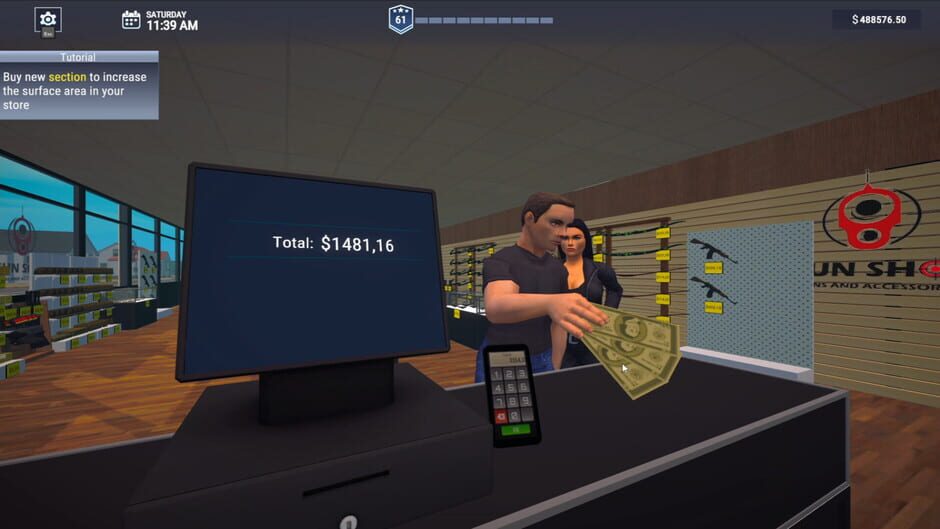 Capture de Gun Center Simulator