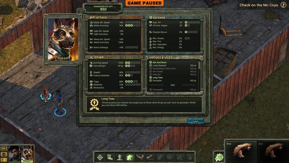 Capture de Dustwind: Resistance