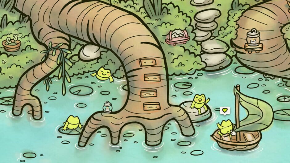 Capture de Find My Frogs