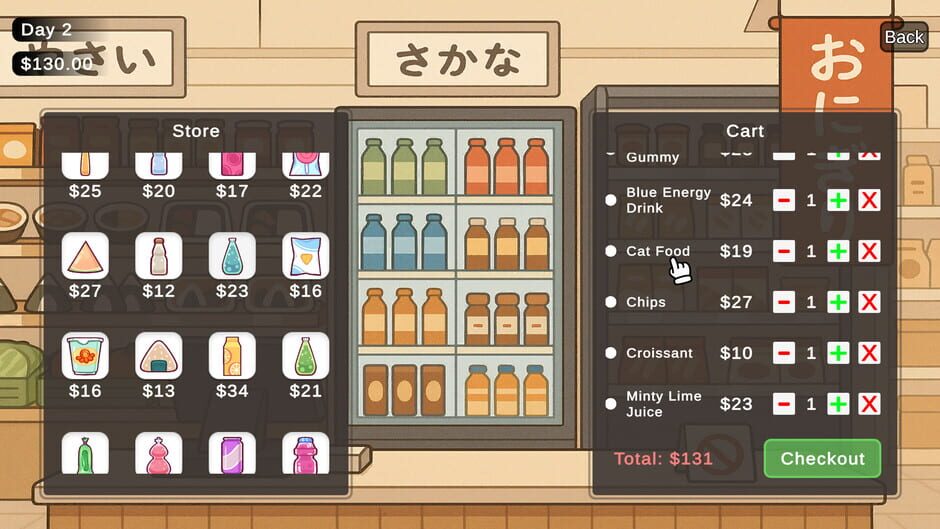 Capture de Vending Machine Co.