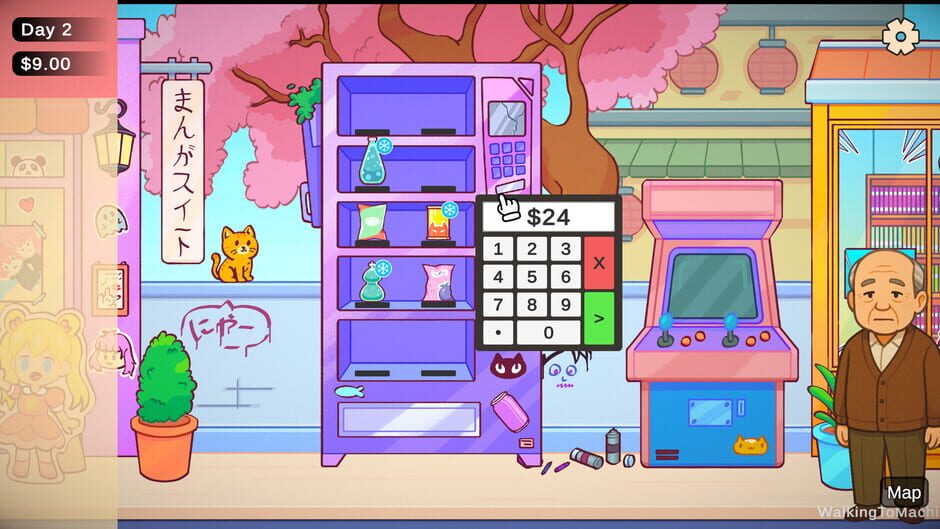 Capture de Vending Machine Co.