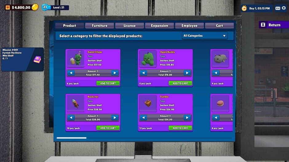 Capture de Sweet Toys Simulator