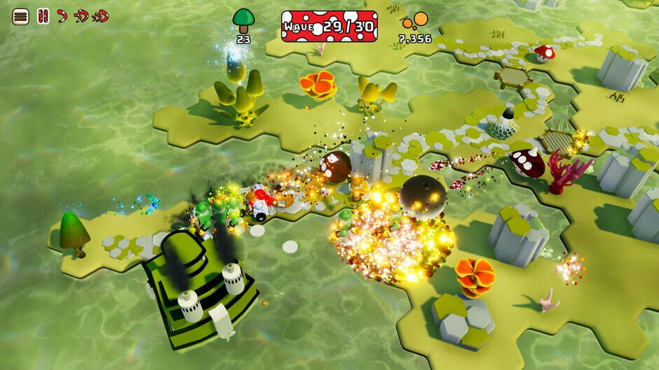 Capture de Shrooms! Tower Defence