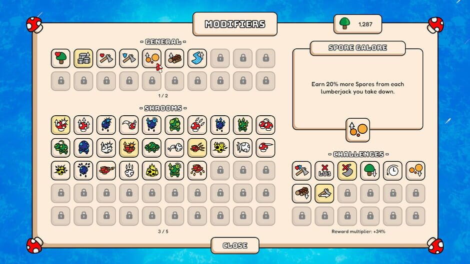 Capture de Shrooms! Tower Defence