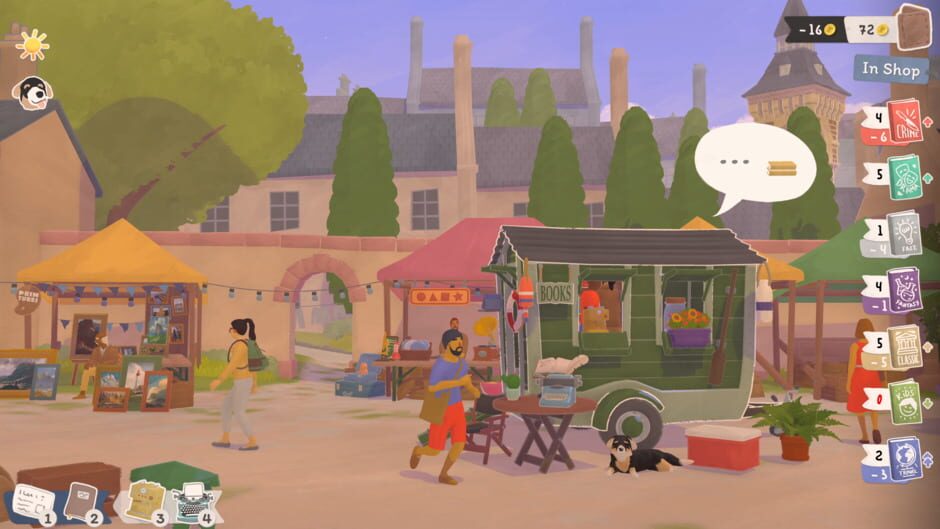 Capture de Tiny Bookshop