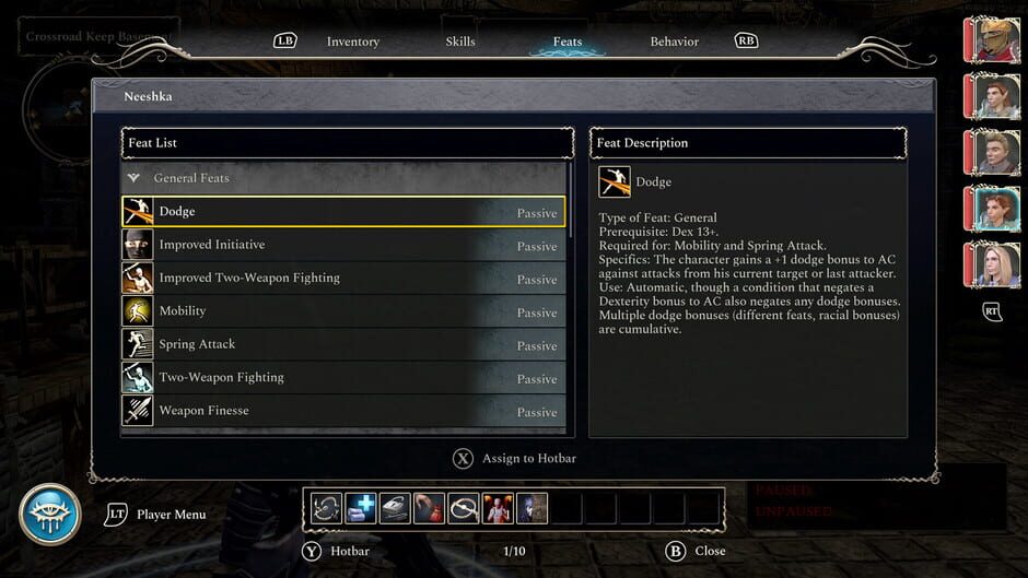 Capture de Dungeons & Dragons Neverwinter Nights 2: Enhanced Edition