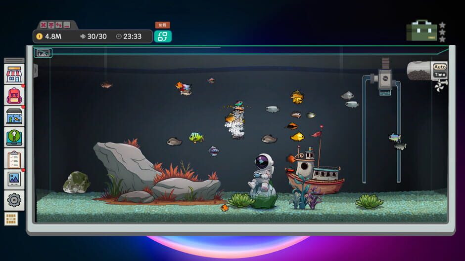 Capture d’Idlequarium