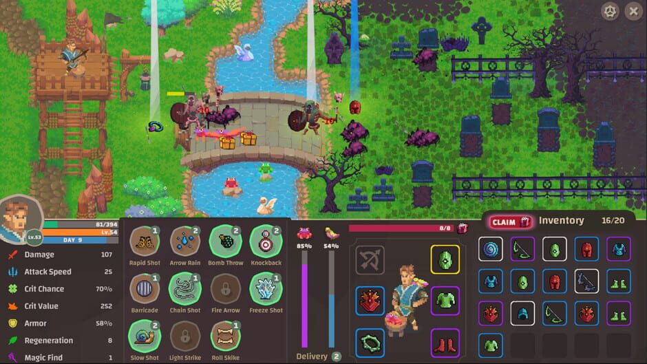 Capture de Village Defenders