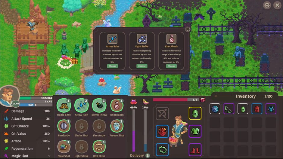 Capture de Village Defenders