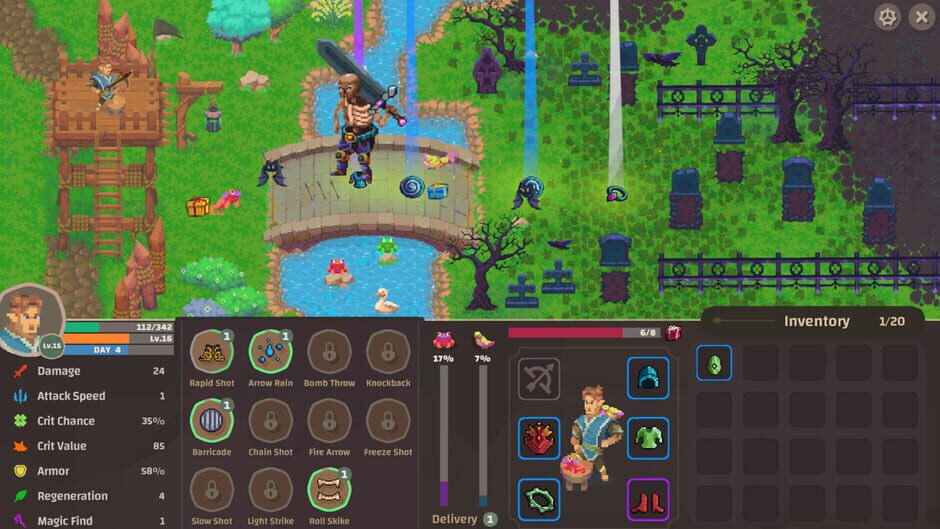 Capture de Village Defenders