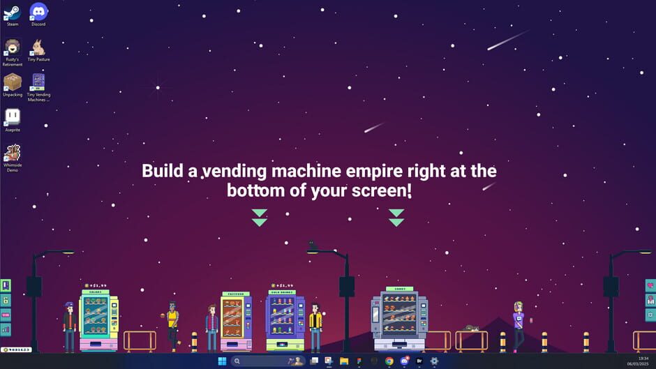 Capture de Tiny Vending Machines