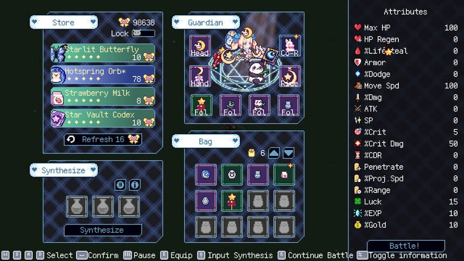 Capture de Little Witch Survivors