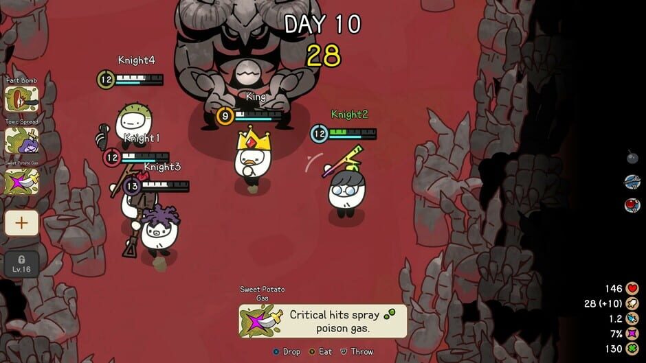 Capture de Pebble Knights