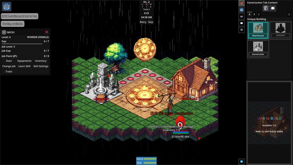 Capture de Chronominion Idler