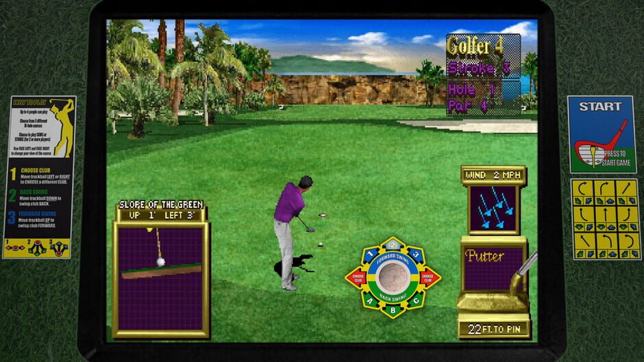 Capture de Golden Tee Arcade Classics