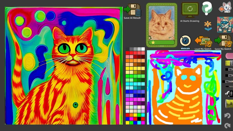 Capture d’Ai Painter: Painting Simulator