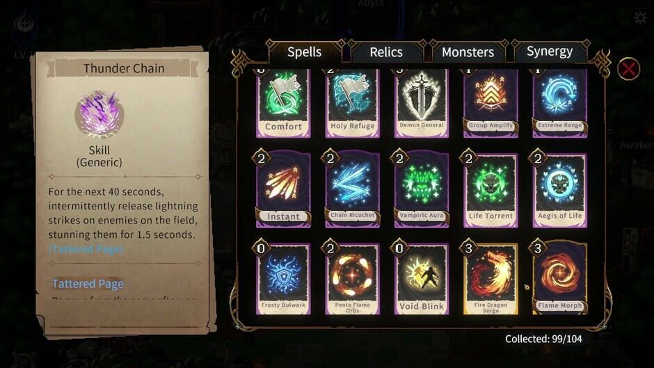 Capture d’Echoes of Spellcraft