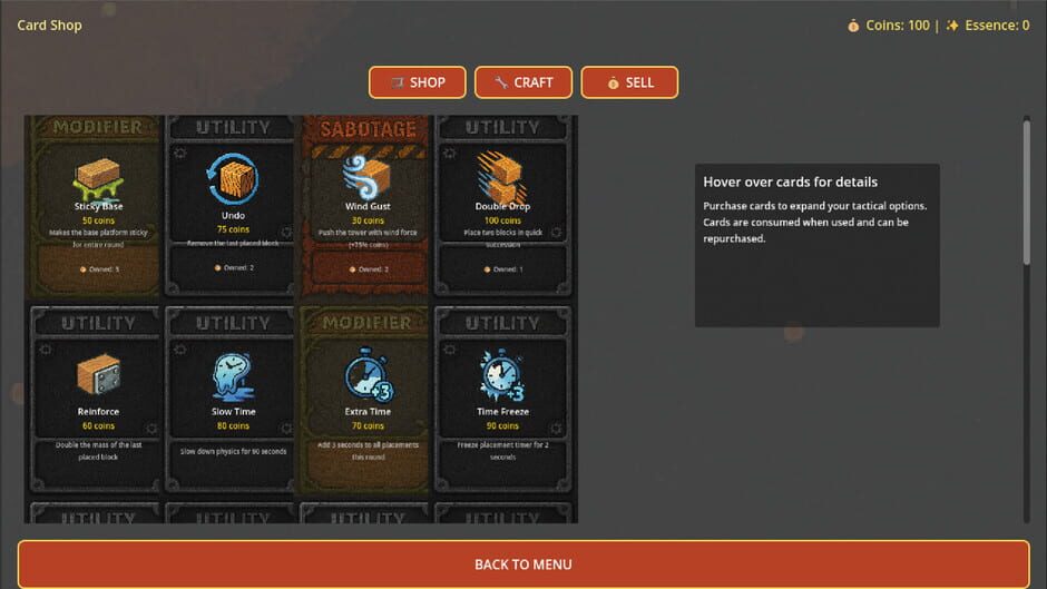 Capture de Stackbound