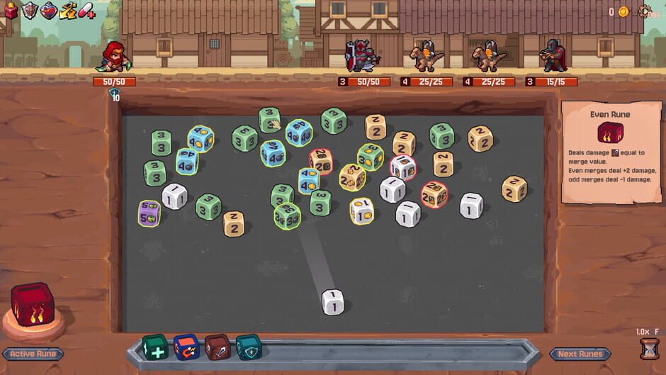 Capture de Rune Dice