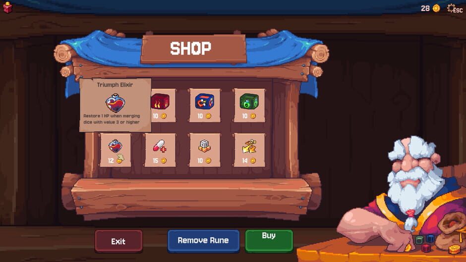Capture de Rune Dice