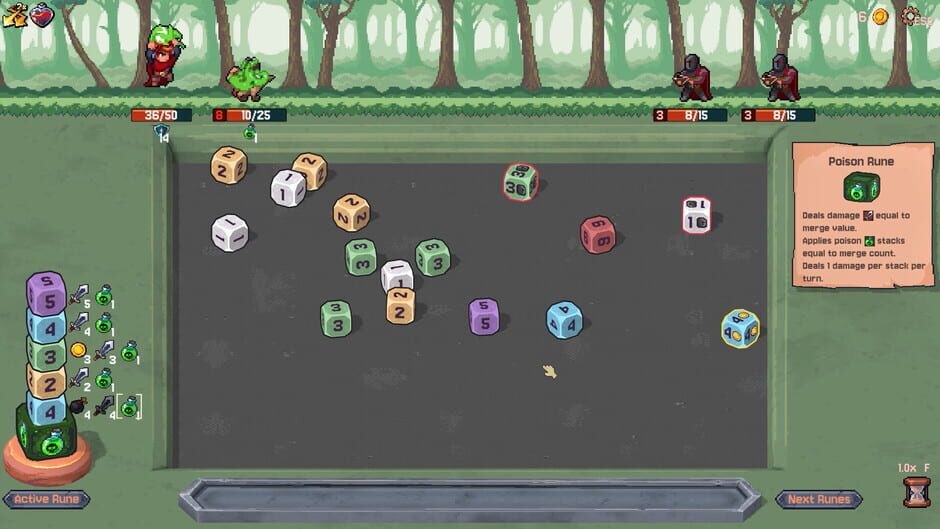 Capture de Rune Dice