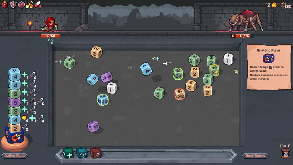 Capture de Rune Dice