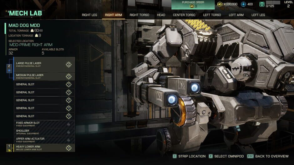 Capture de MechWarrior 5: Clans