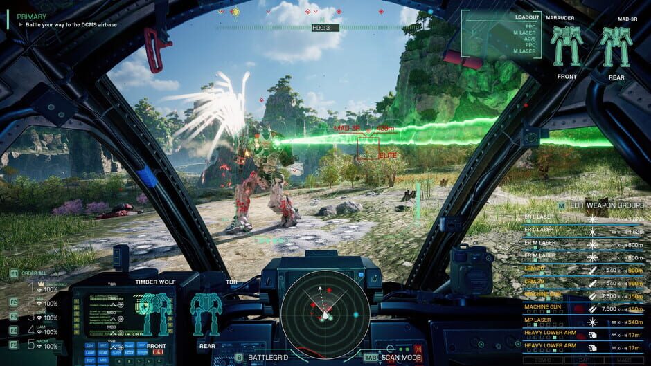 Capture de MechWarrior 5: Clans