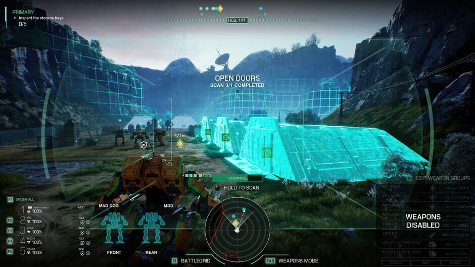 Capture de MechWarrior 5: Clans