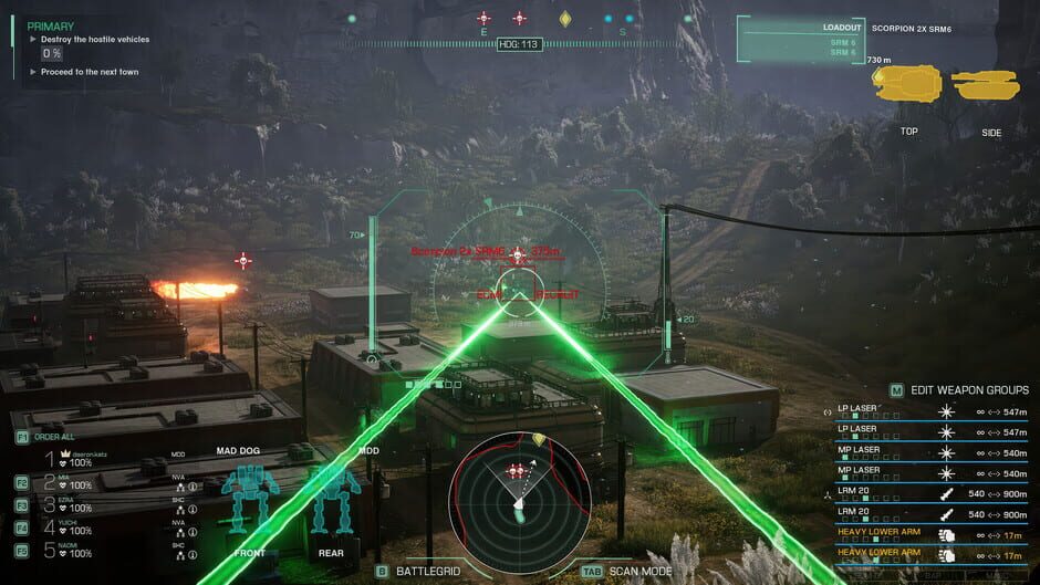 Capture de MechWarrior 5: Clans