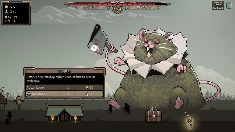 Capture d’Idle Boss Rush