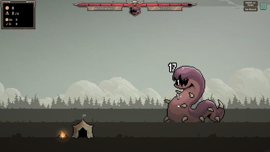 Capture d’Idle Boss Rush