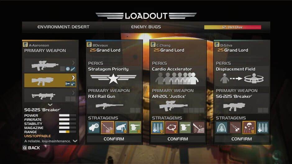 Capture de Helldivers