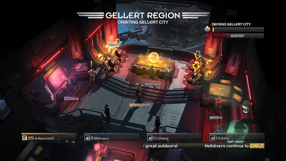 Capture de Helldivers