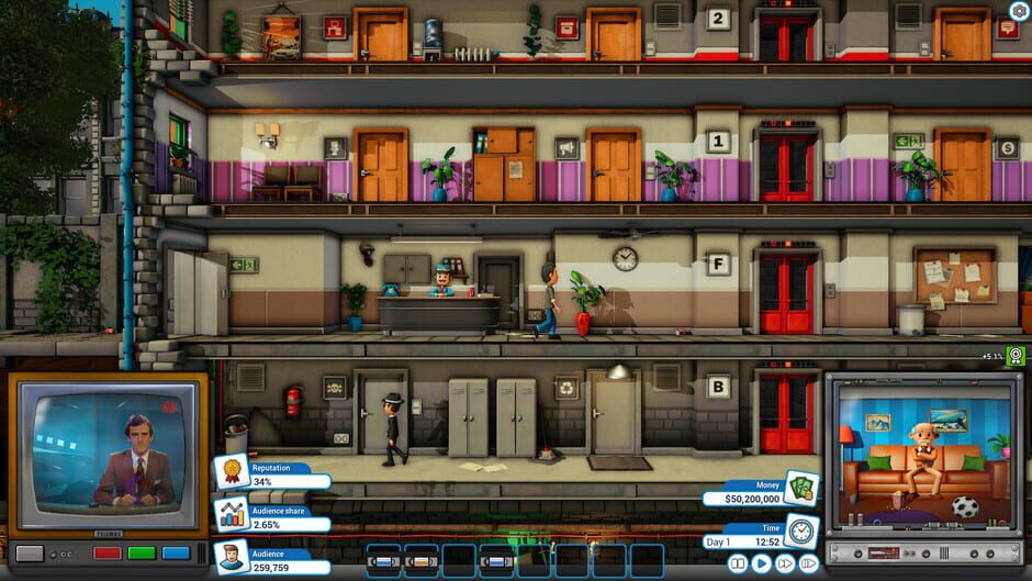 Capture de Mad Television Tycoon