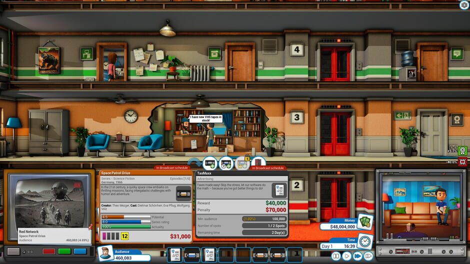 Capture de Mad Television Tycoon