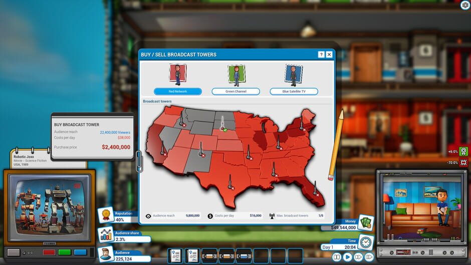 Capture de Mad Television Tycoon